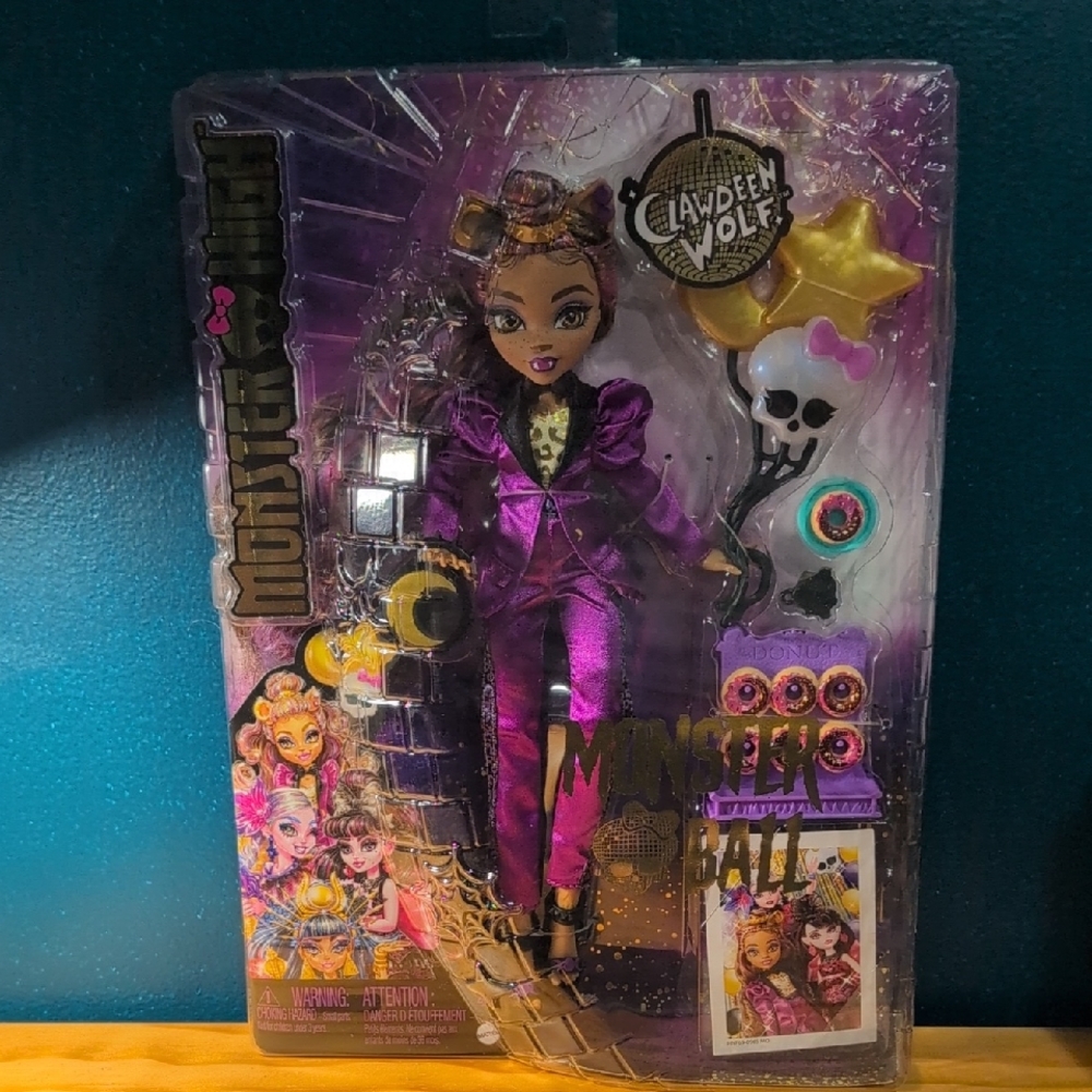 Monster High Clawdeen Wolf G3 MonsterBall